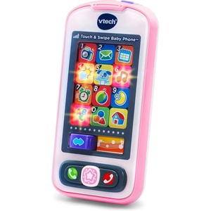 VTech Touch and Swipe Baby Phone, Blue(Pink-1)