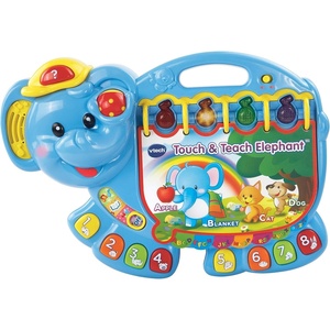 VTech Touch and Teach Elephant, Purple(Blue)