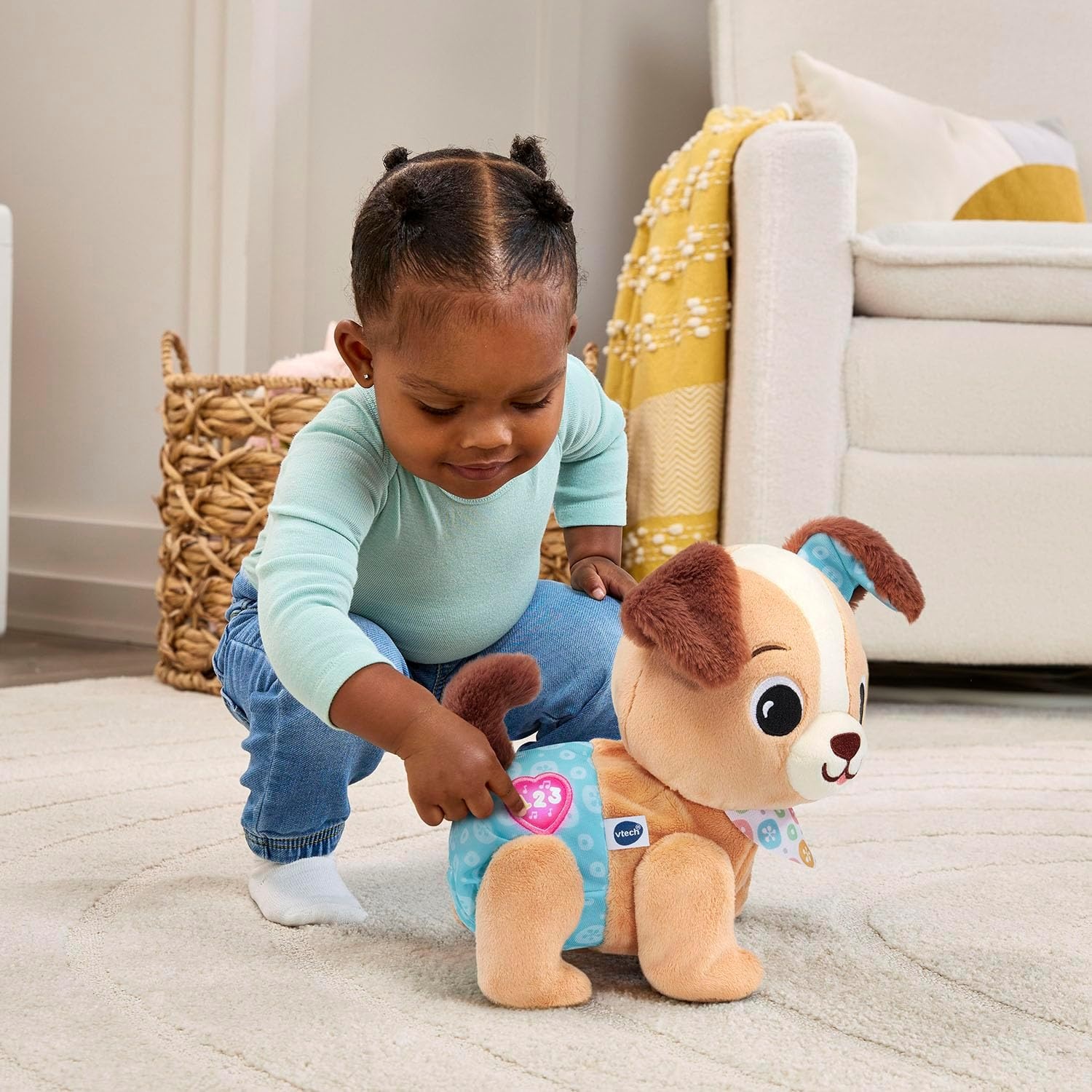 image:imageVTech Baby Explore and Move with Walking Puppy Plush Toy