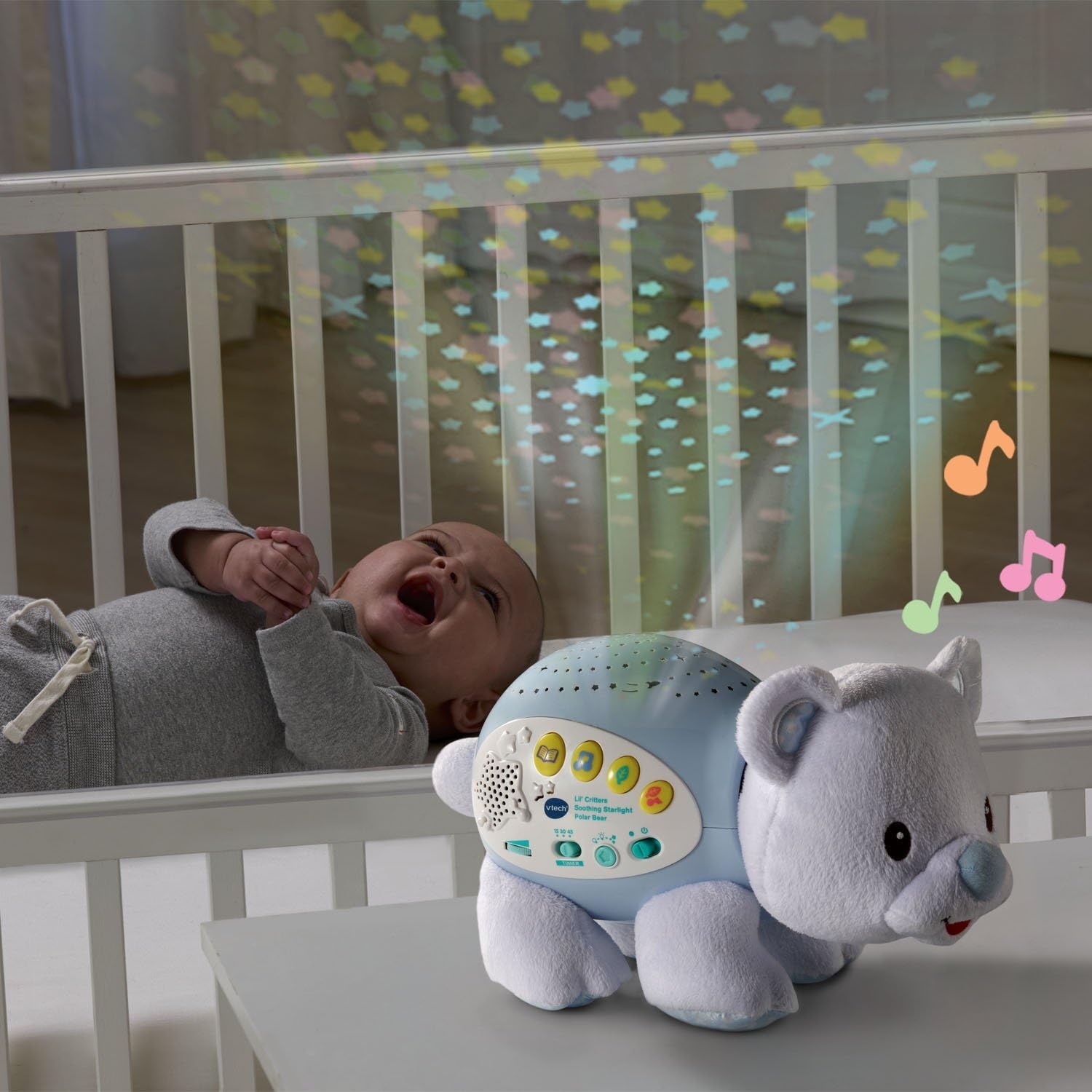 image:imageVTech Baby Lil Critters Soothing Starlight Polar Bear Nursery Projector