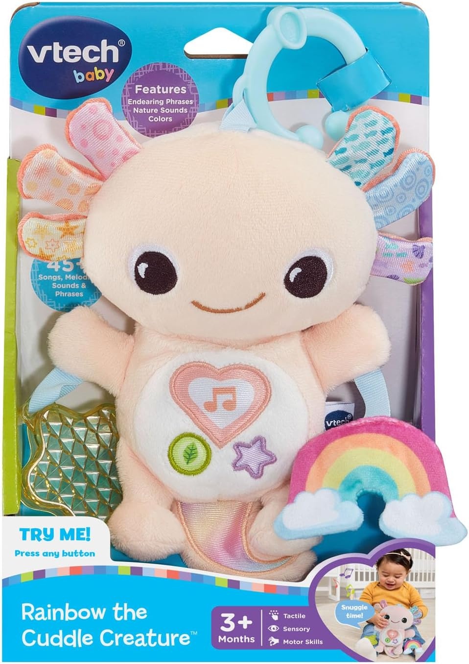 image:imageVTech Baby Rainbow the Cuddle Creature Crib Hanging Toy