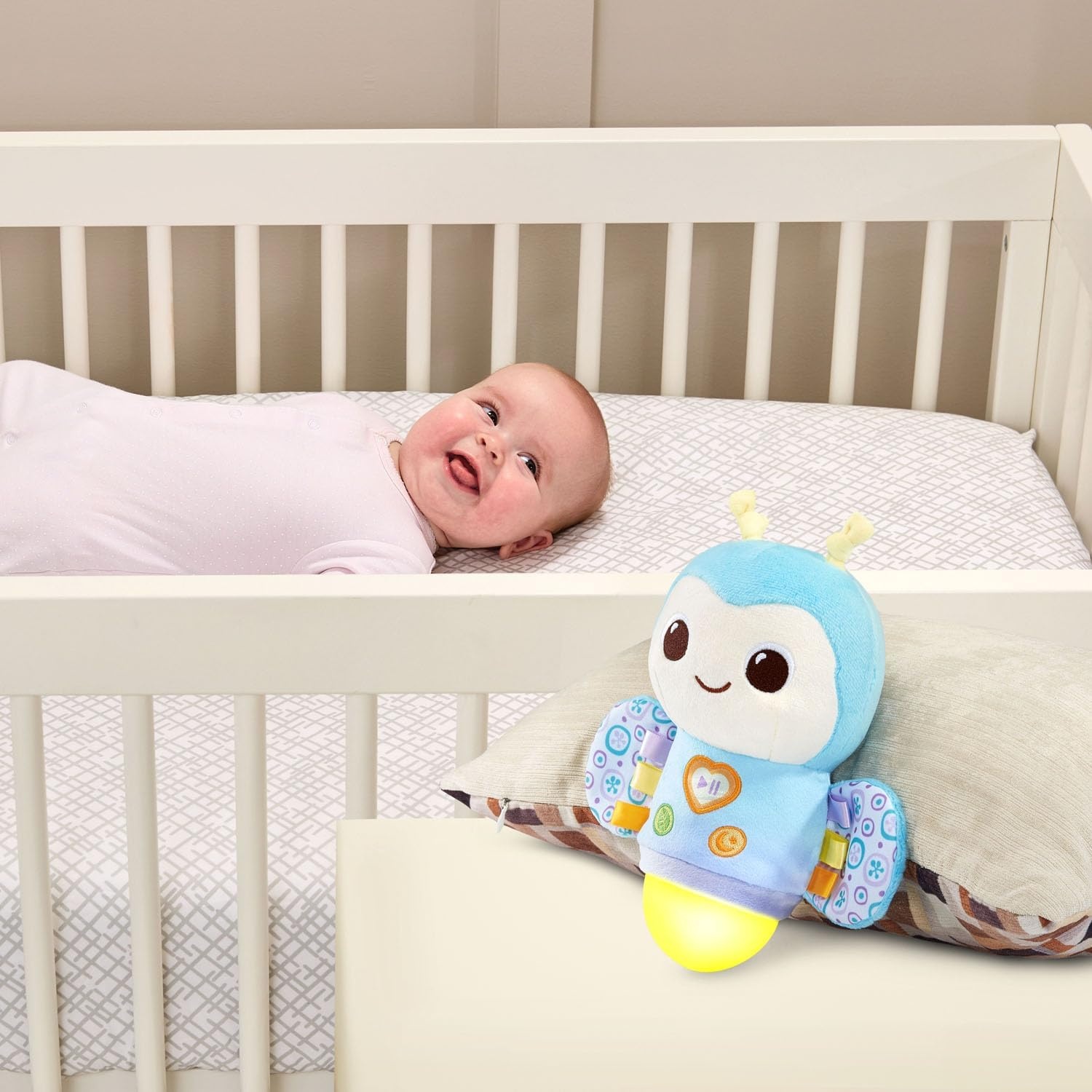 image:imageVTech Baby Soothe and Shine Firefly Musical Plush with Color NightLight