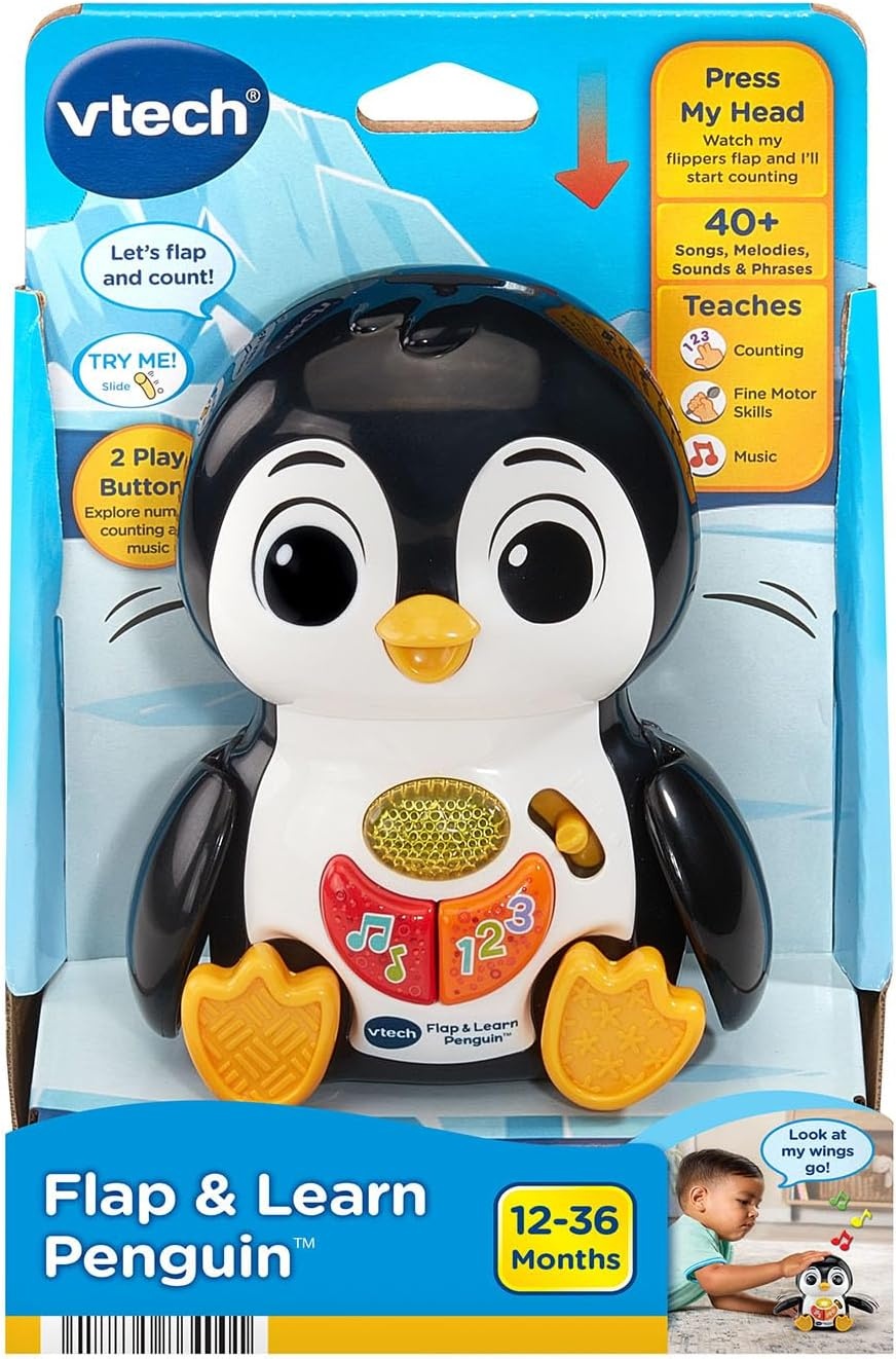 image:imageVTech Flap and Learn Penguin Counting Toy for Toddlers
