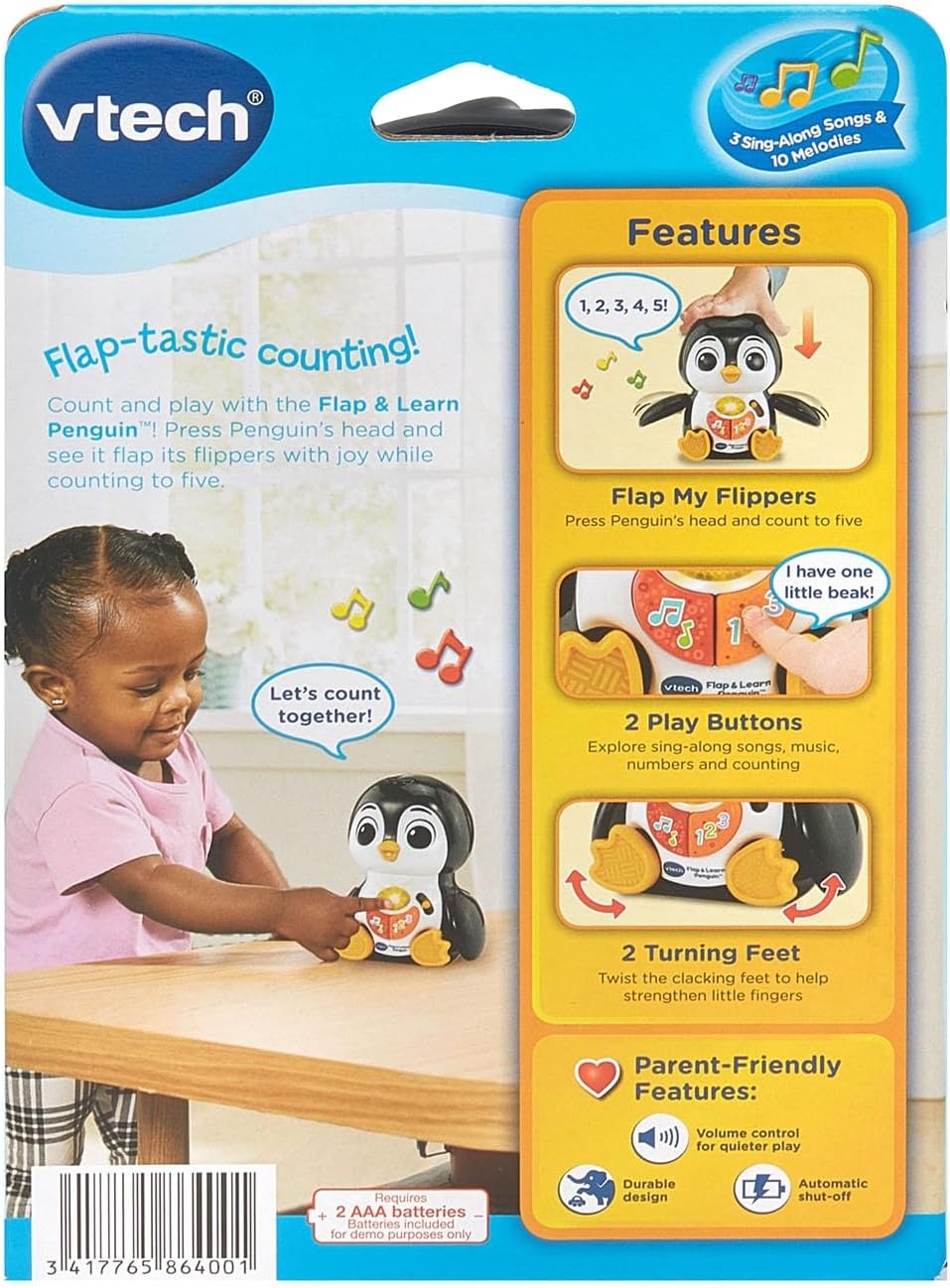 image:imageVTech Flap and Learn Penguin Counting Toy for Toddlers