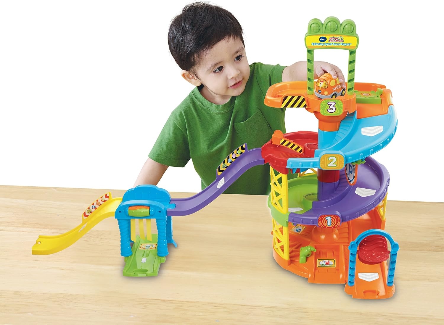 image:imageVTech Go Go Smart Wheels Spinning Spiral Tower Playset Frustration Free PackagingPlayset
