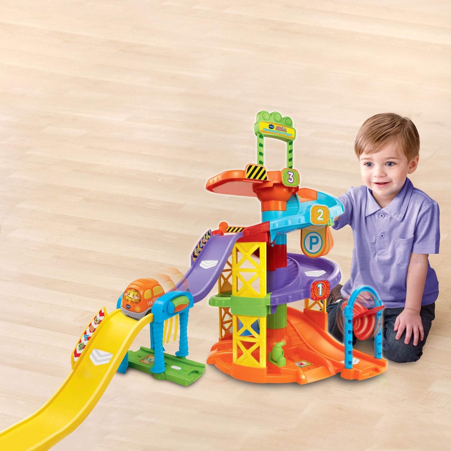 image:imageVTech Go Go Smart Wheels Spinning Spiral Tower Playset Frustration Free PackagingPlayset