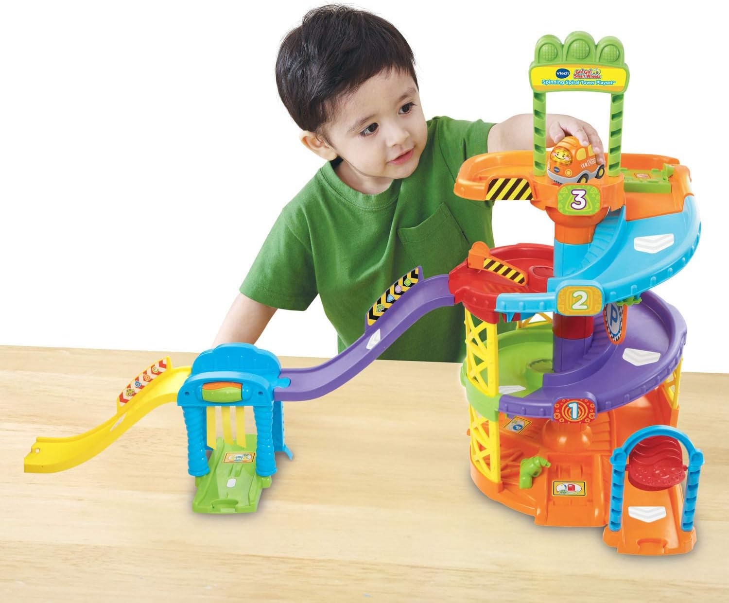 image:imageVTech Go Go Smart Wheels Spinning Spiral Tower Playset Frustration Free PackagingPlayset