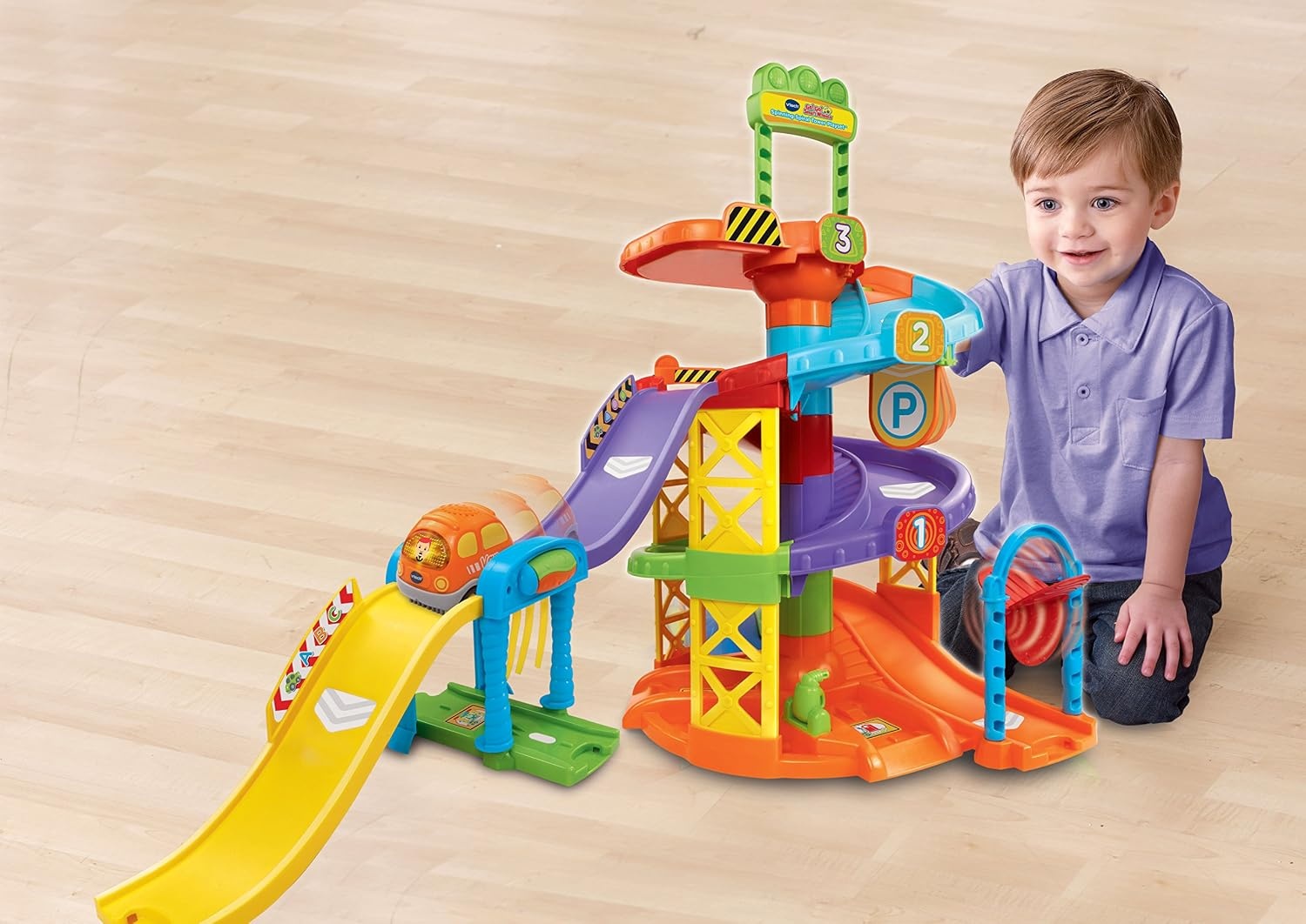 image:imageVTech Go Go Smart Wheels Spinning Spiral Tower Playset Frustration Free PackagingPlayset