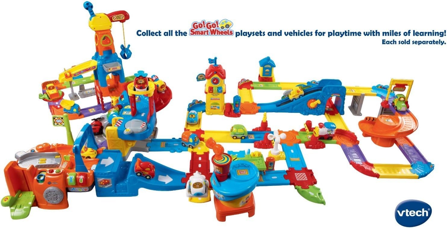 image:imageVTech Go Go Smart Wheels Spinning Spiral Tower Playset Frustration Free PackagingPlayset