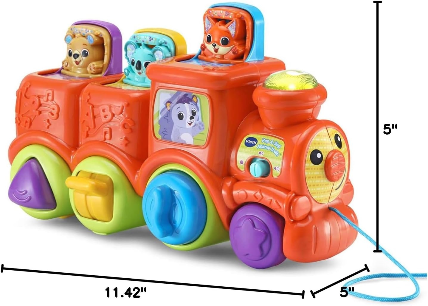 image:imageVTech Pop and Sing Animal Train