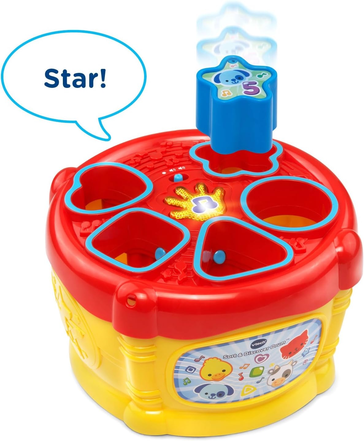 image:imageVTech Sort and Discover Drum Yellow
