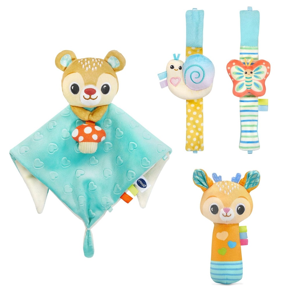 image:imageVTech Baby Snuggle Jingle and Play Baby Bundle Lovey and Rattles