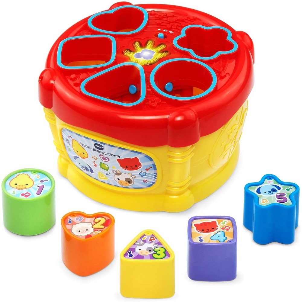 image:imageVTech Sort and Discover Drum Yellow